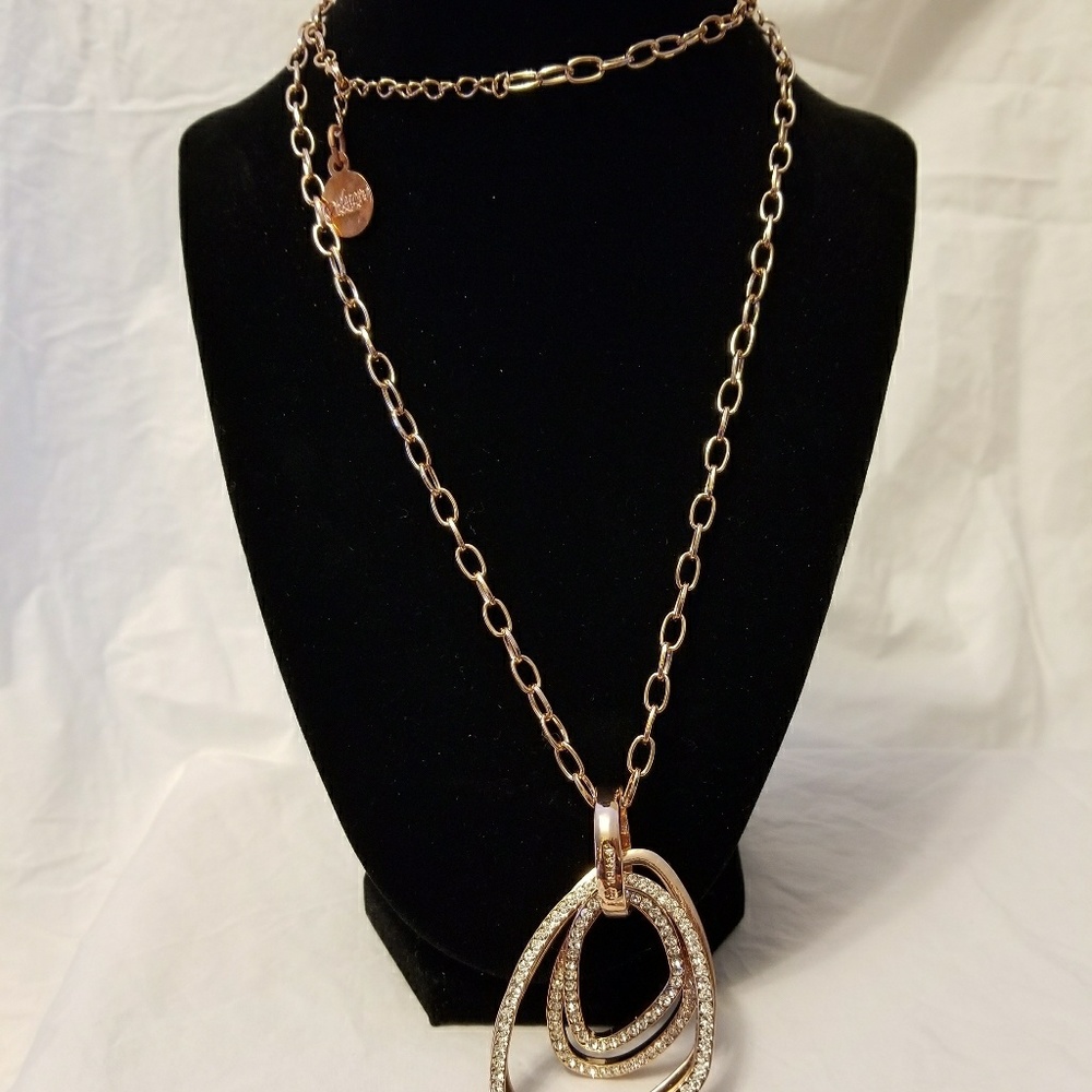 Rose Gold tone necklace